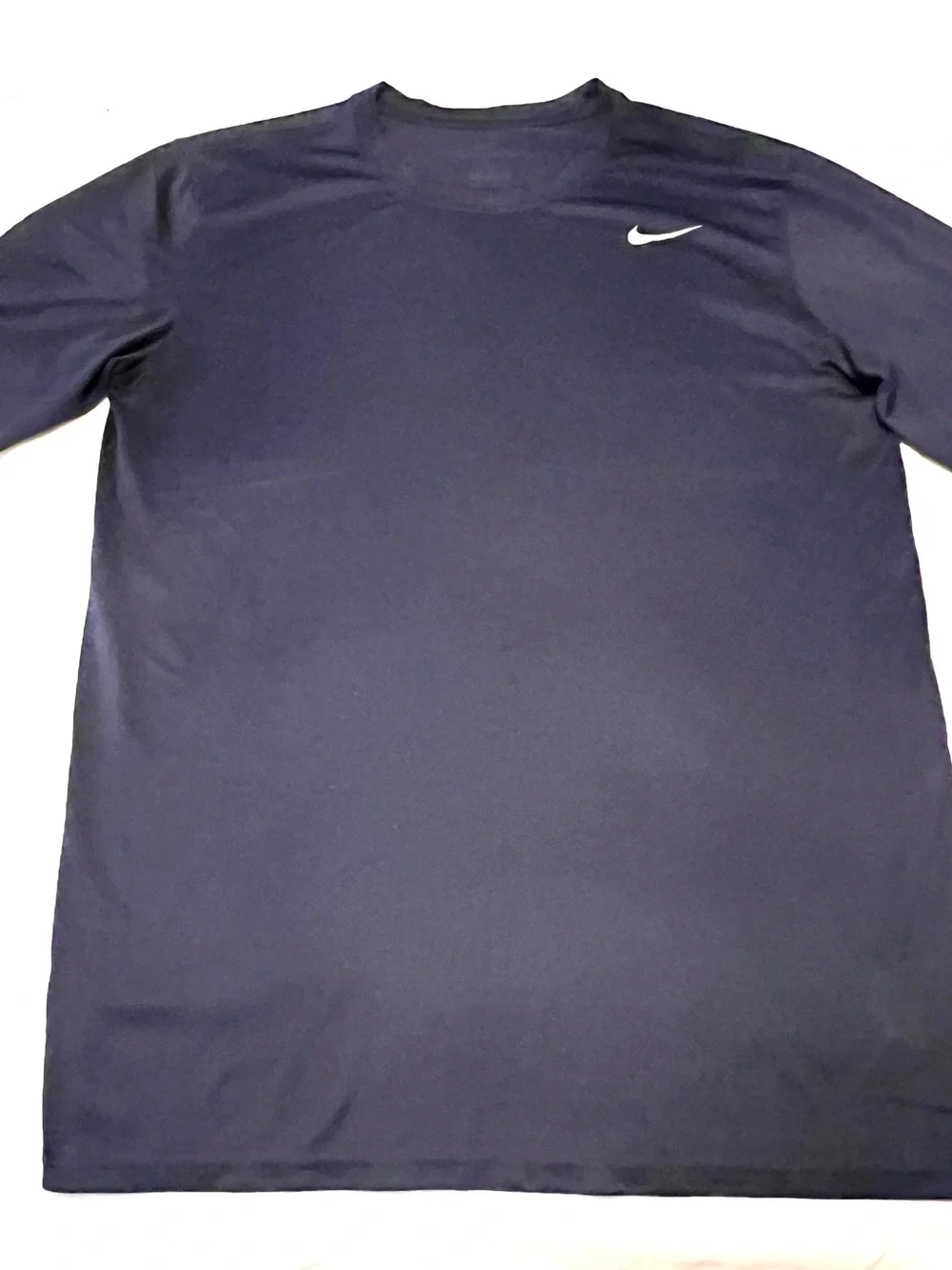 Nike Navy Blue Long Sleeve Performance Tee
